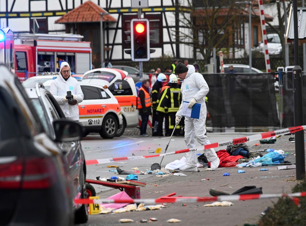 ALEMANIA-ATAQUE CON AUTO