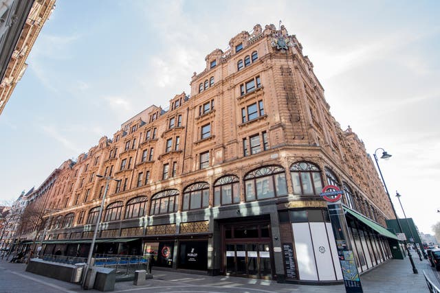 <p>The attack took place late on Saturday night in Harrods departments store </p>