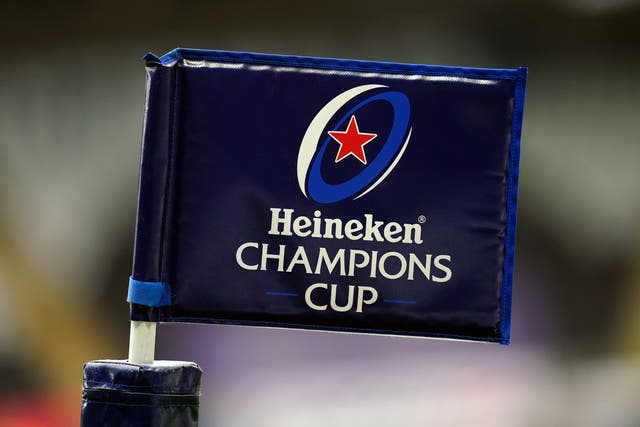 The weekend’s Champions Cup action is threatened by travel restrictions brought in by the French government (David Davies/PA)