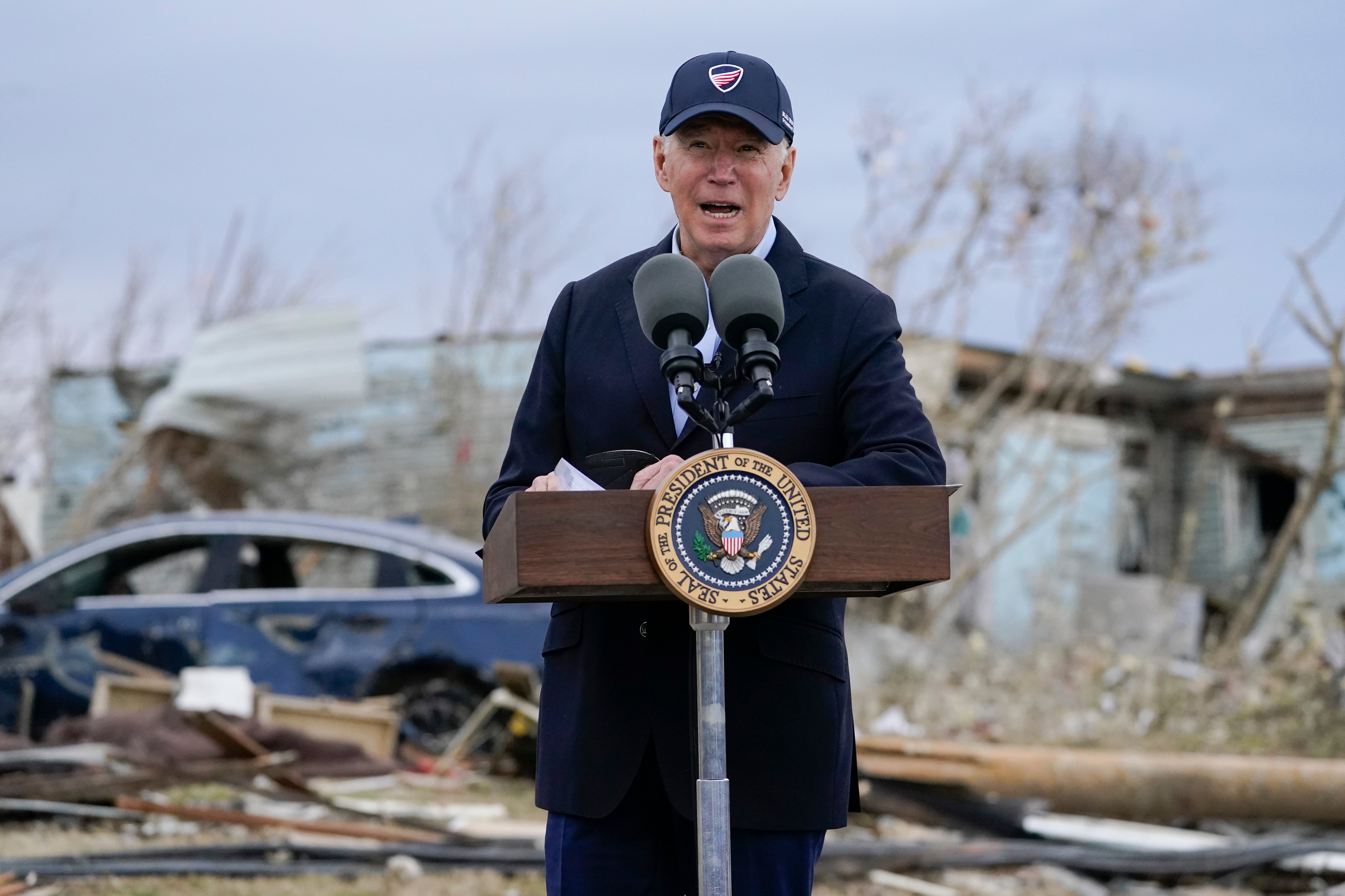 Biden Midwest Tornadoes