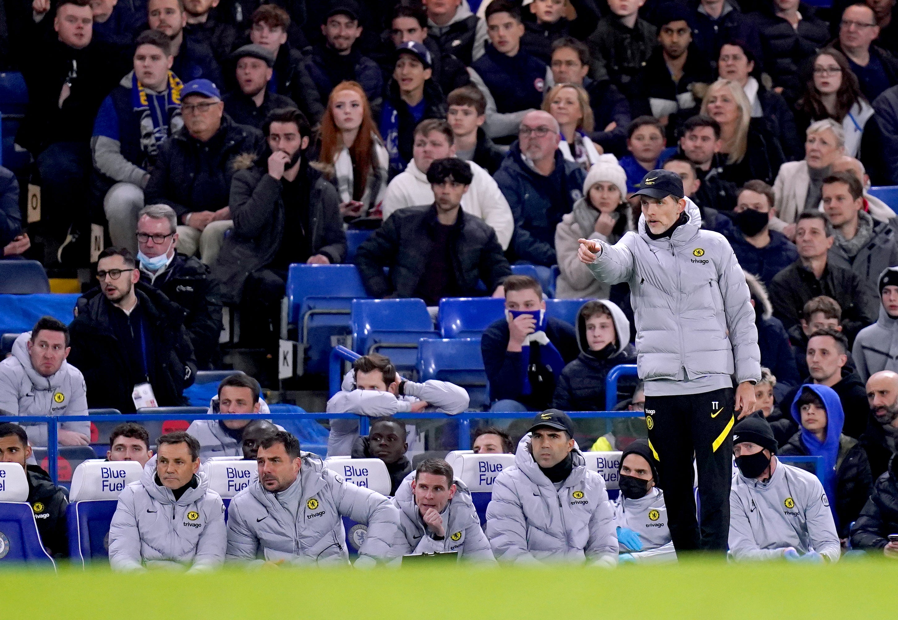 Thomas Tuchel was left to rue Chelsea’s poor finishing against Everton (Adam Davy/PA)