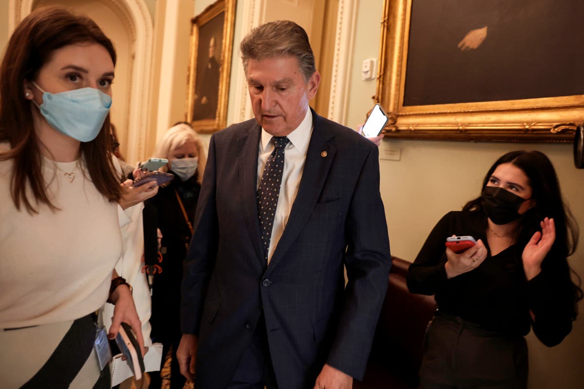 Manchin stalls Democrats&rsquo; efforts to pass Build Back Better by the end of the year