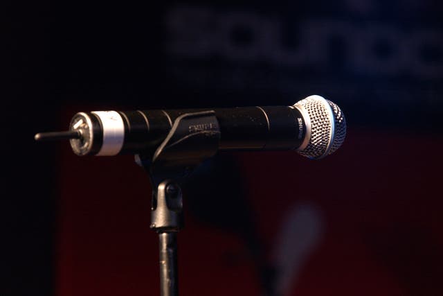 Microphone stock photo (Andy Butterton/PA)