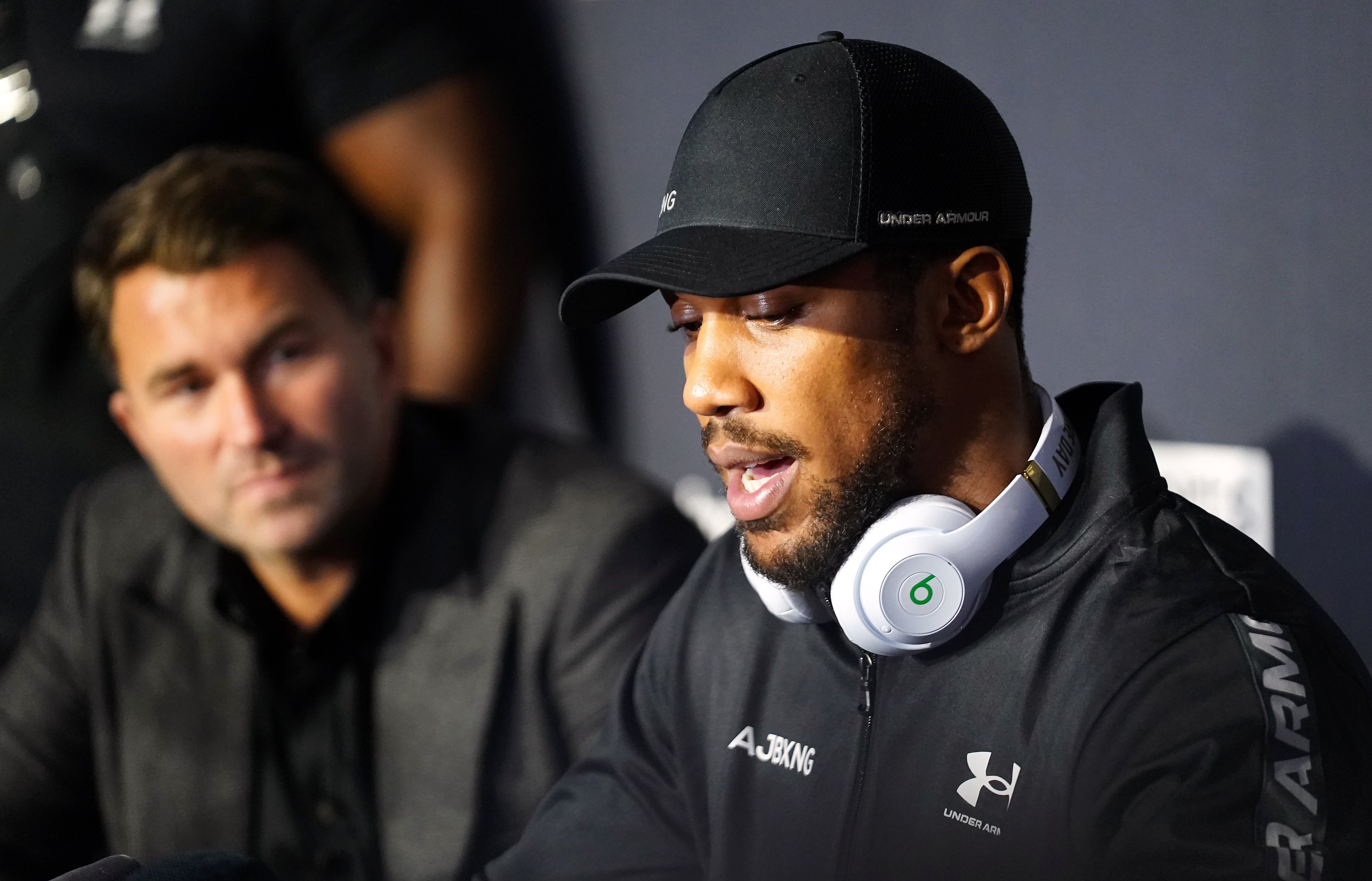 anthony joshua cap under armour