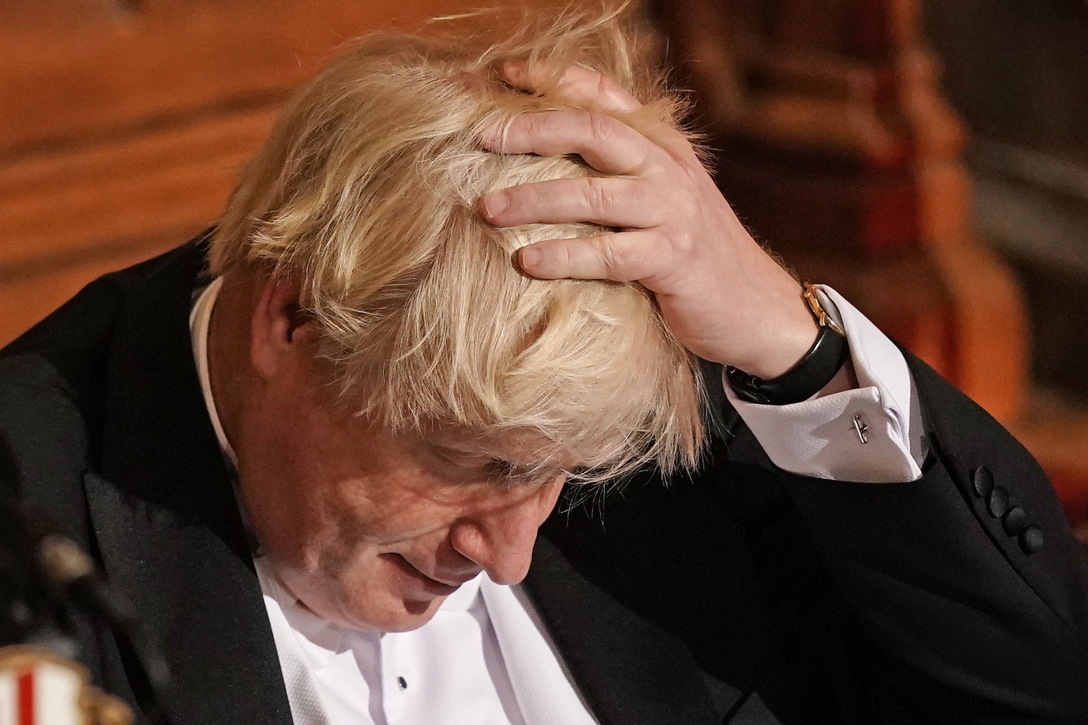 Prime Minister Boris Johnson faces further pressure from angry Tory backbenchers (Aaron Chown/PA).