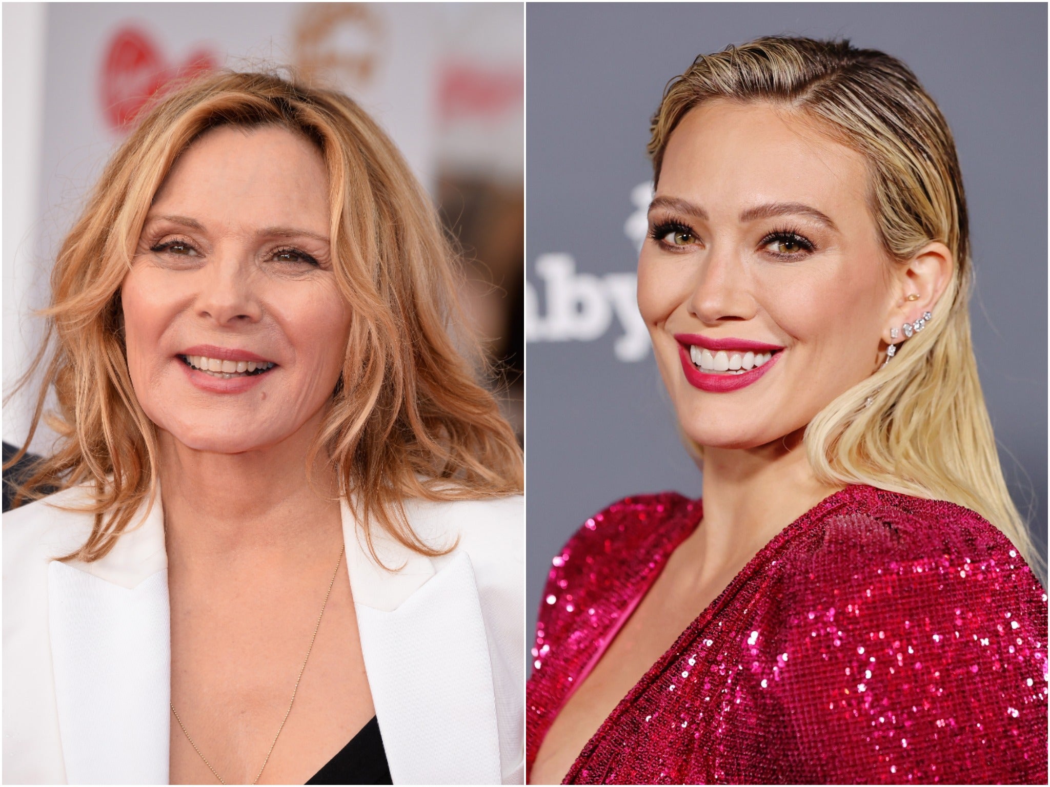 <p>Kim Cattrall joins as an older version of Hilary Duff in How I Met Your Father trailer </p>