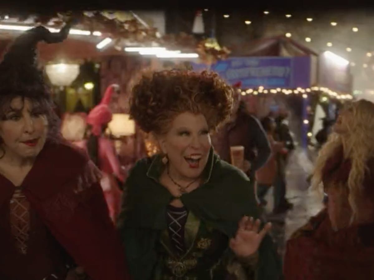 Hocus Pocus 2 trailer thrills fans nearly 30 years after the original