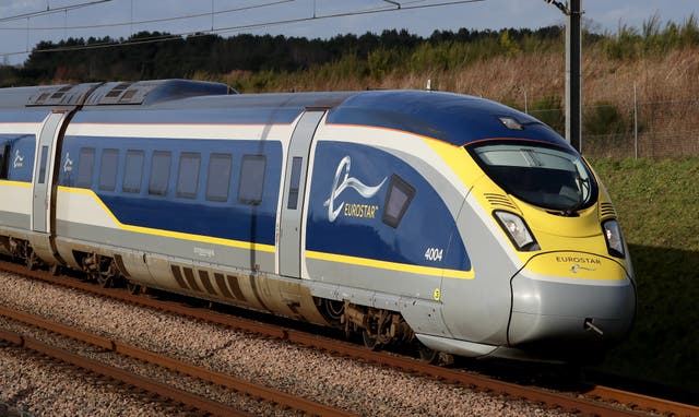 Cross-Channel rail operator Eurostar urged people to avoid London St Pancras station unless they had a pre-booked ticket (Gareth Fuller/PA)