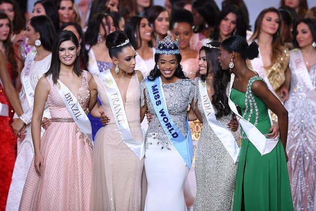 <p>Miss World competition was last held in 2019 , when Miss Jamaica Toni-Ann Singh was crowned winner</p>