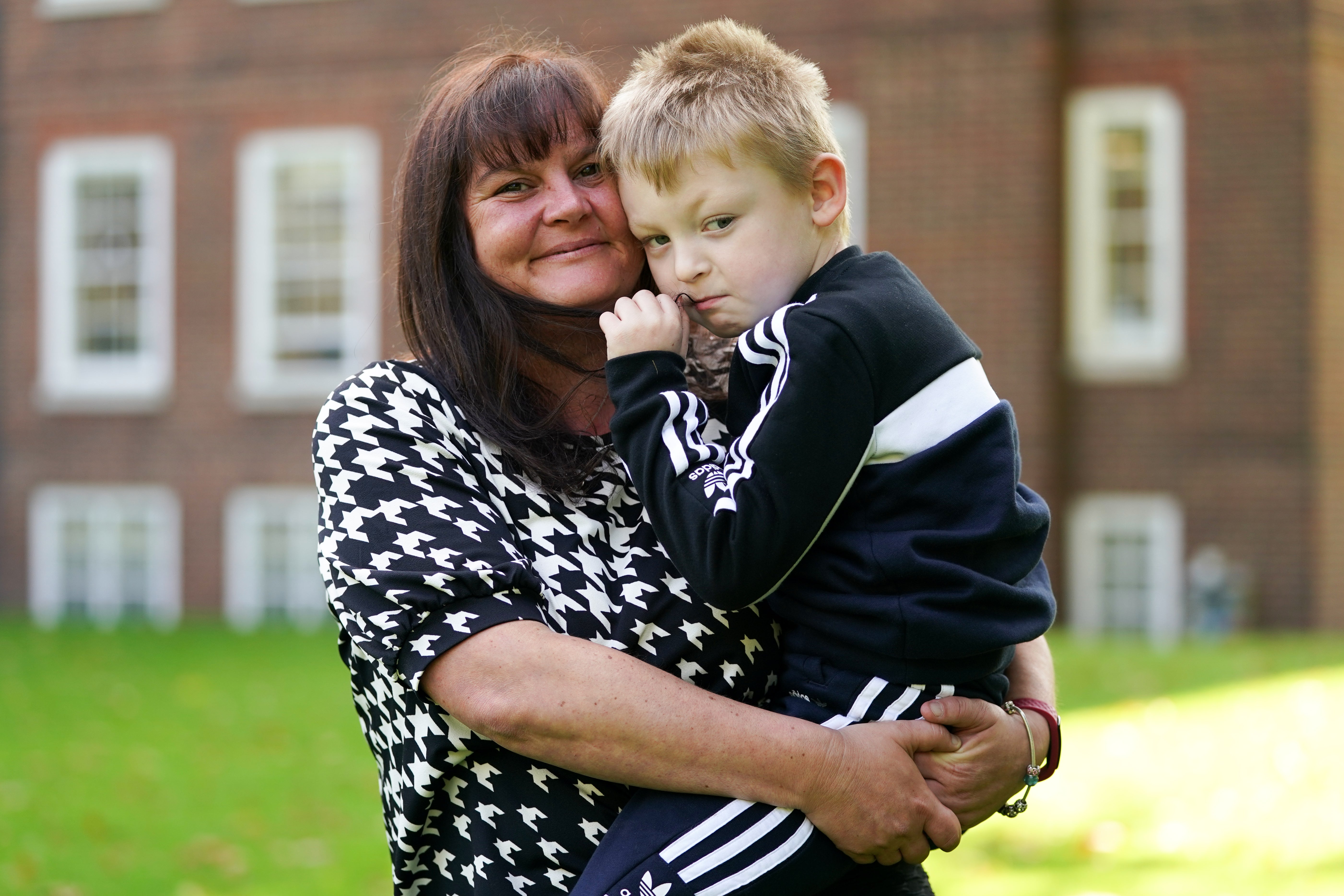 Rebecca Currie took legal action on behalf of her son Mathew Richards (Kirsty O’Connor/PA)