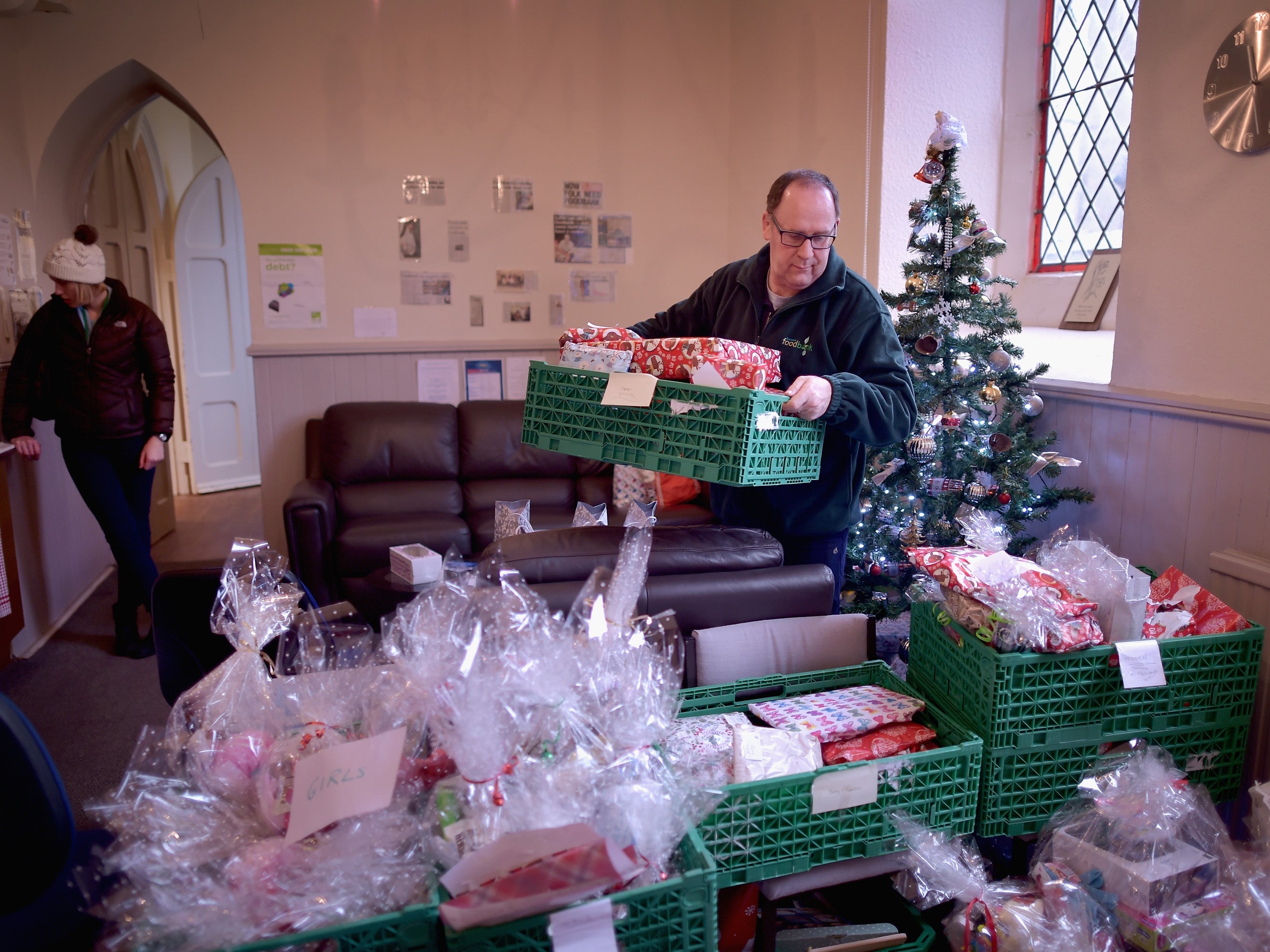 Many food banks are bracing for unprecedented demand over the festive period