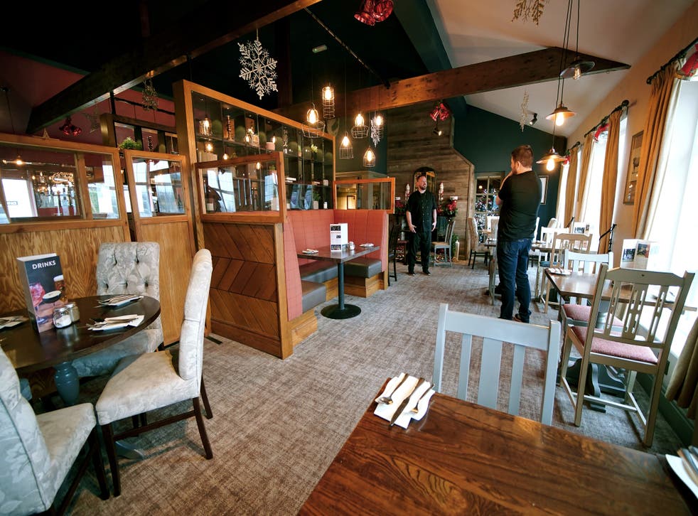 Hospitality bosses are putting Chancellor Rishi Sunak under pressure to hand out financial support after he returned from California for crisis talks with industry leaders (Peter Byrne/PA)