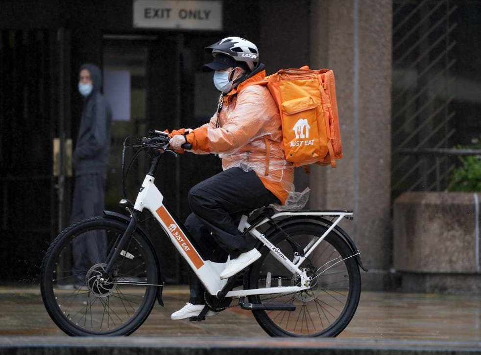 Just Eat has expanded into rapid grocery deliveries through a new partnership with Asda (Peter Byrne/PA)