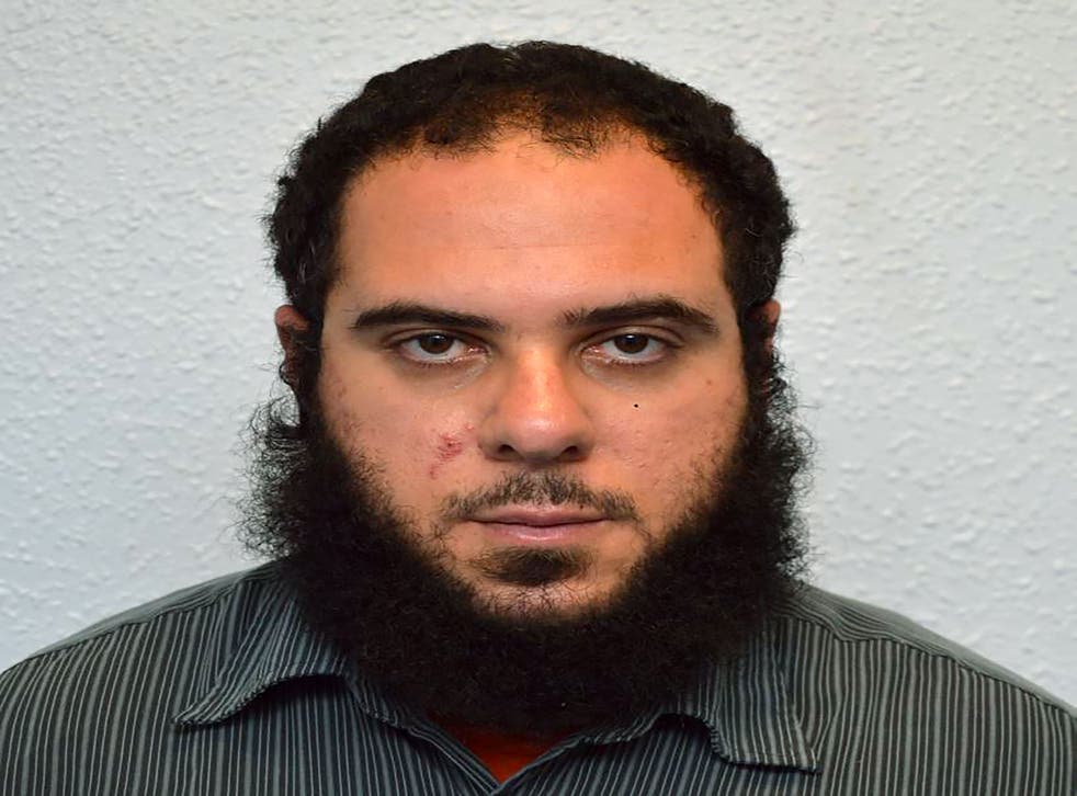 Feras Al Jayoosi pleaded guilty to wearing an article supporting a proscribed organisation (Metropolitan Police/PA)