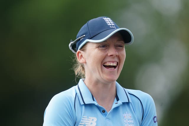 England captain Heather Knight is relishing the Women’s Ashes (Mike Egerton/PA)