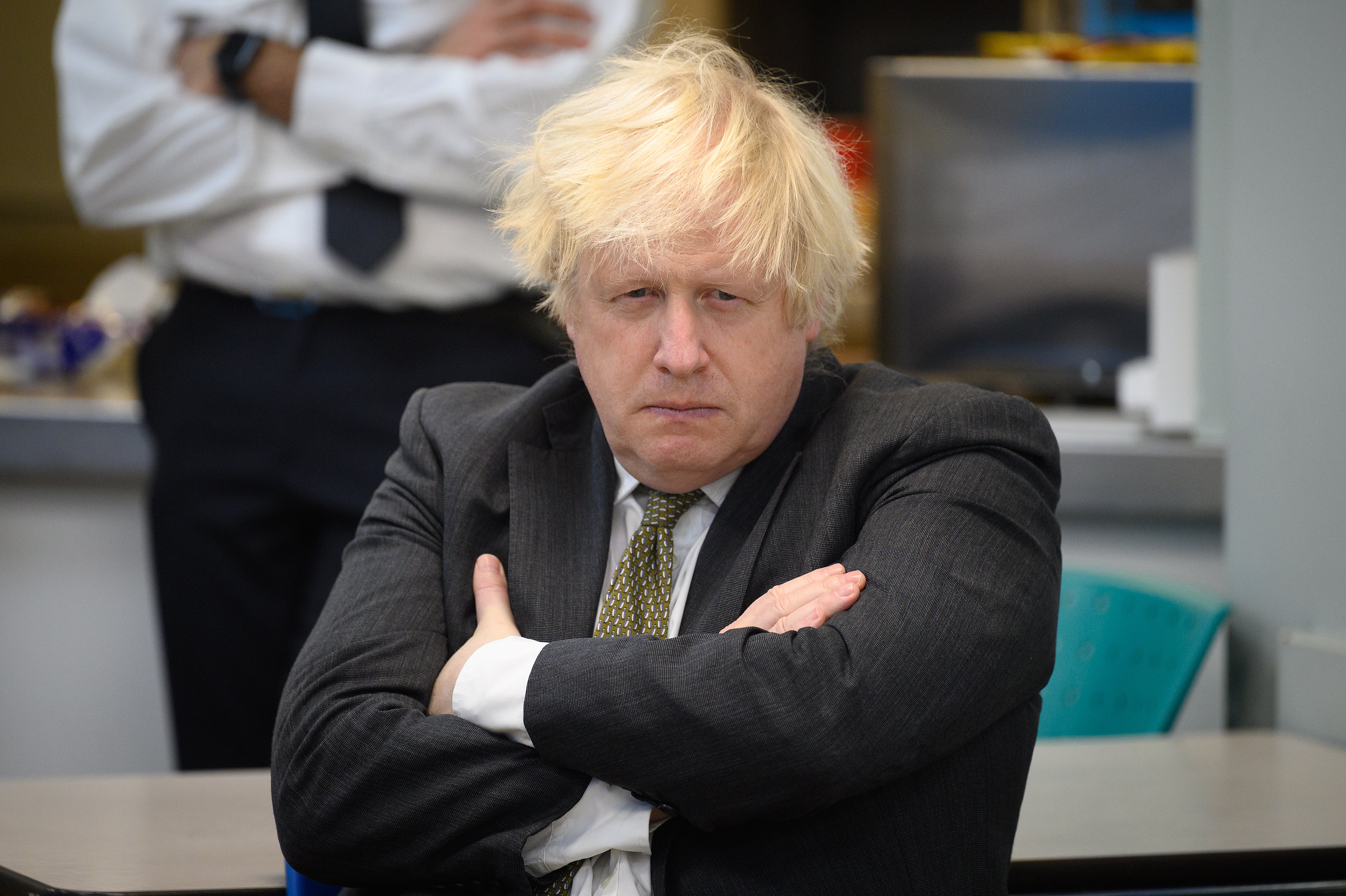 Boris Johnson has been blamed for the by-election defeat in North Shropshire