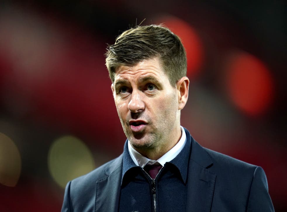 Aston Villa manager Steven Gerrard revealed the Premier League was organising a managers’ meeting on Monday to discuss Covid protocols (Nick Potts/PA)