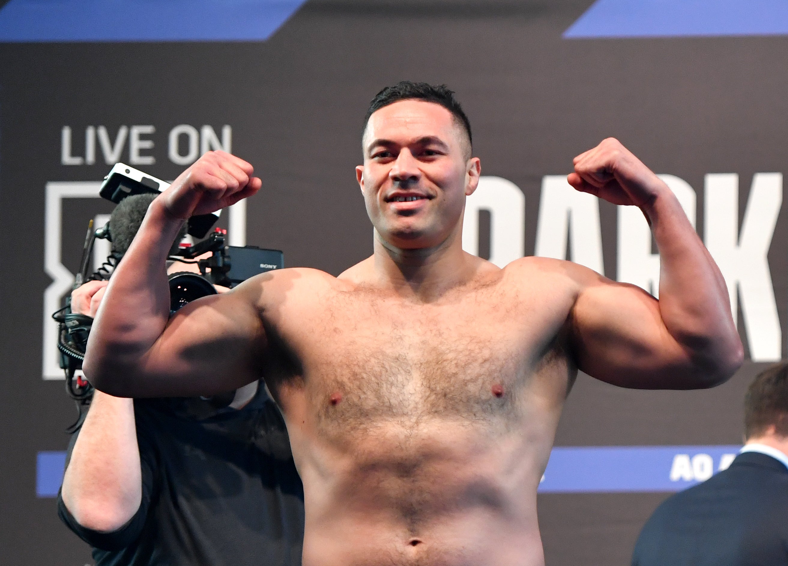 Joseph Parker came in at a career-high 251lbs (Anthony Devlin/PA)