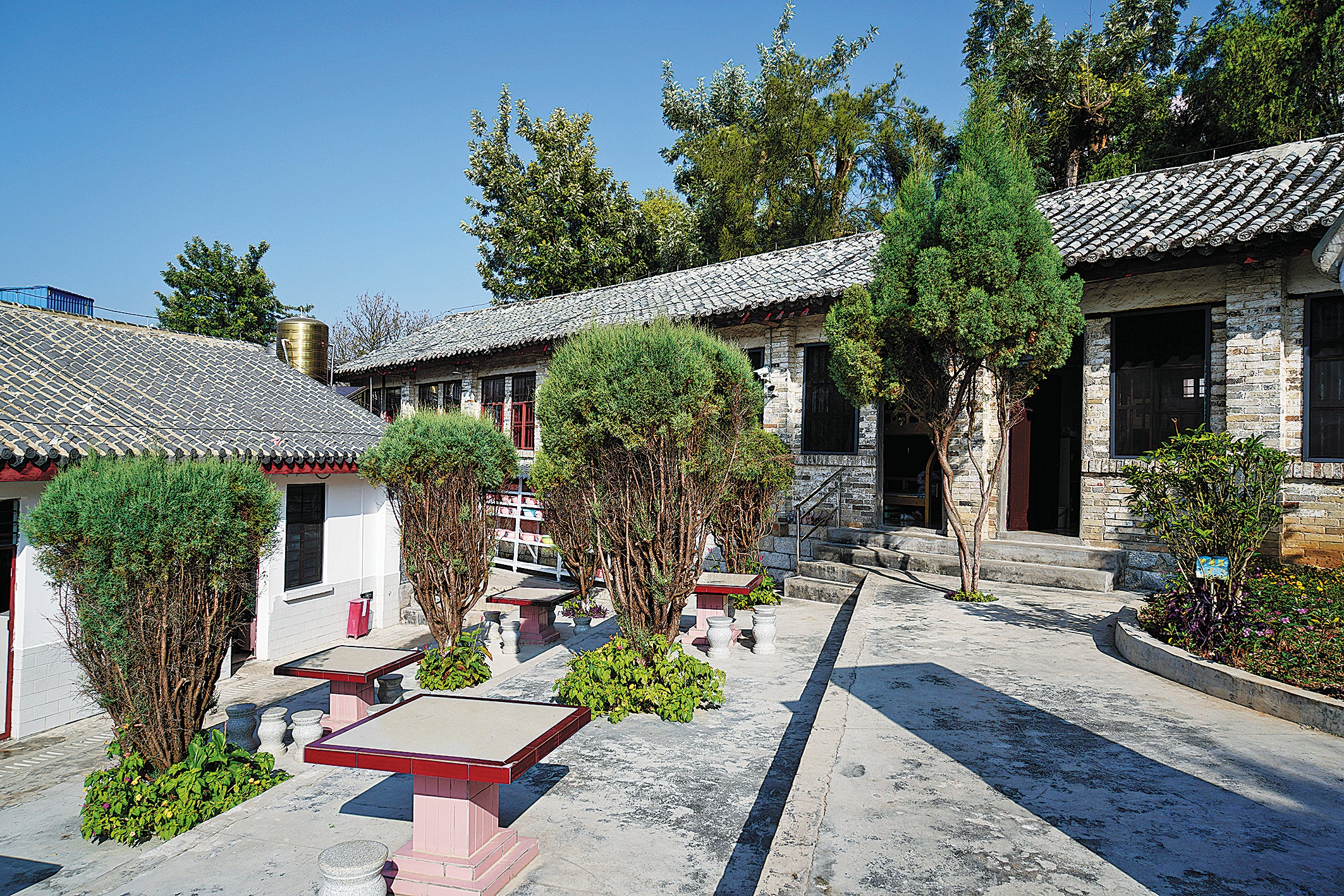 The all-girls dormitory at the No 1 Primary School in Guangnan county