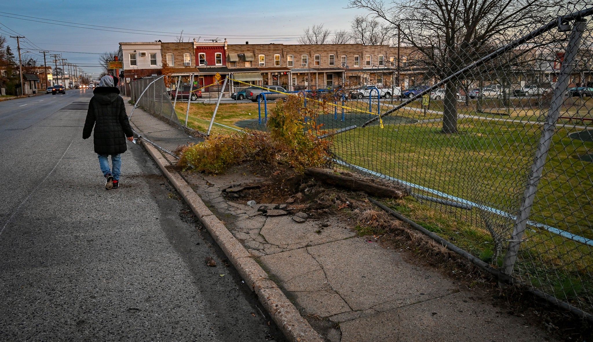 Baltimore-Officer Shot