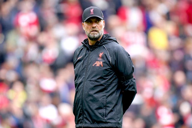 Liverpool manager Jurgen Klopp believes vaccination is mandatory morally (Mike Egerton/PA)