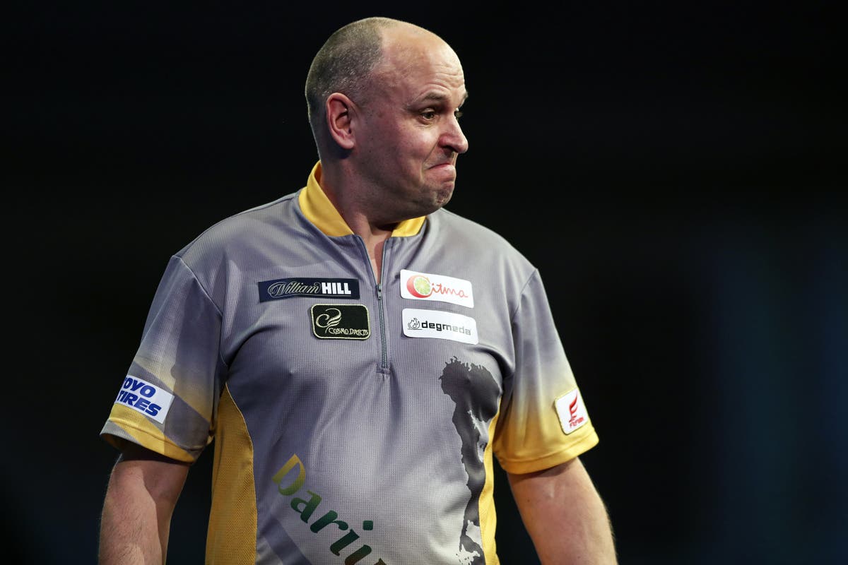 Darius Labanauskas nails nine-darter but crashes out of World Championship