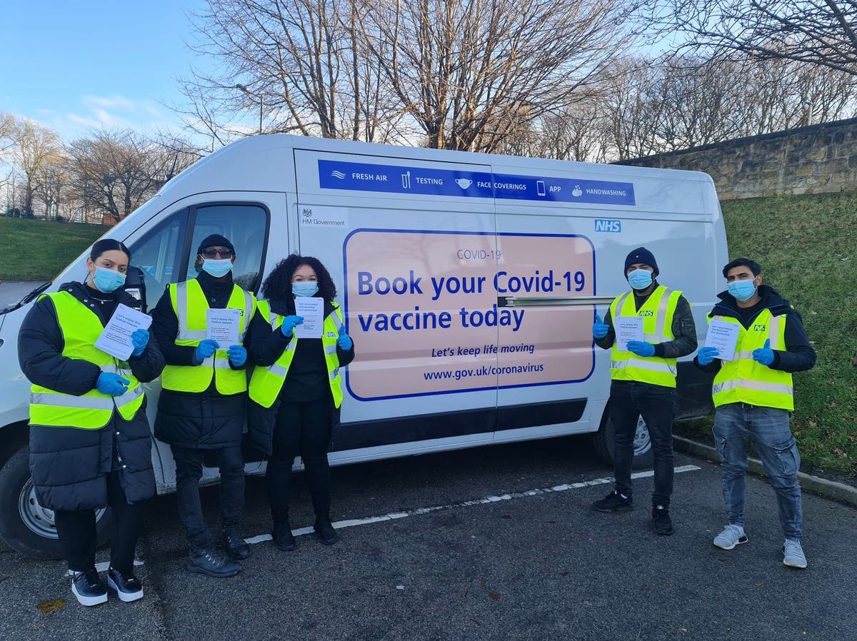 Hundreds of vaccine supporters to promote booster jab across England