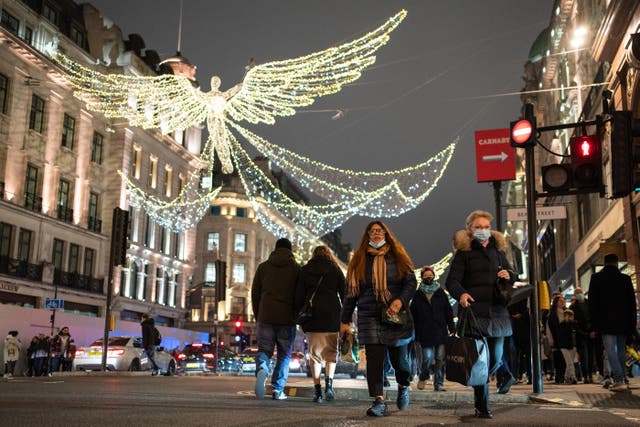 Tighter restrictions are reportedly being considered as the Omicron variant continues to spread (Dominic Lipinski/PA)