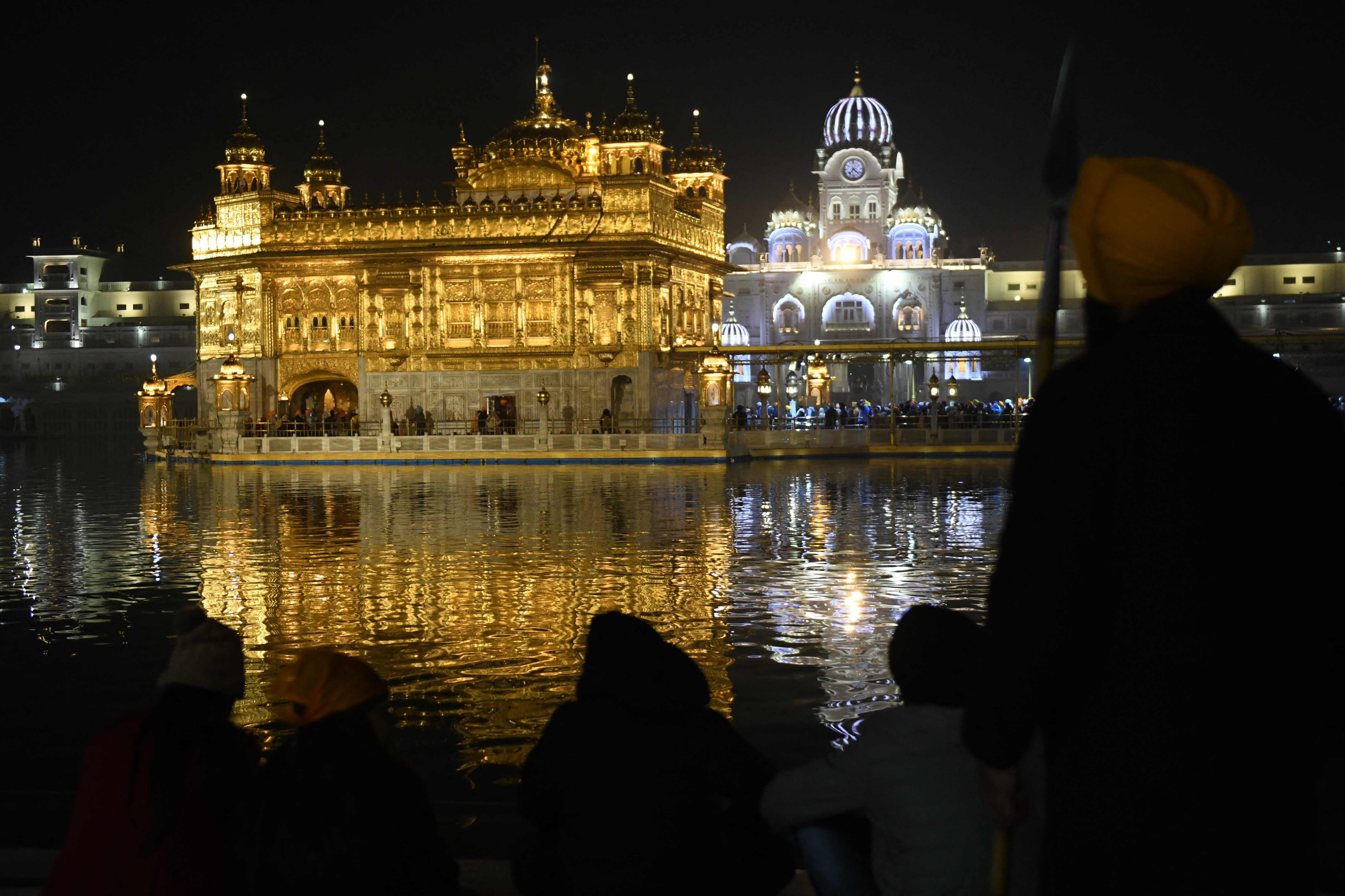 Police say a man was killed in a ‘violent altercation’ after he attempted sacrilegious act inside the Golden Temple, Amritsar, Punjab