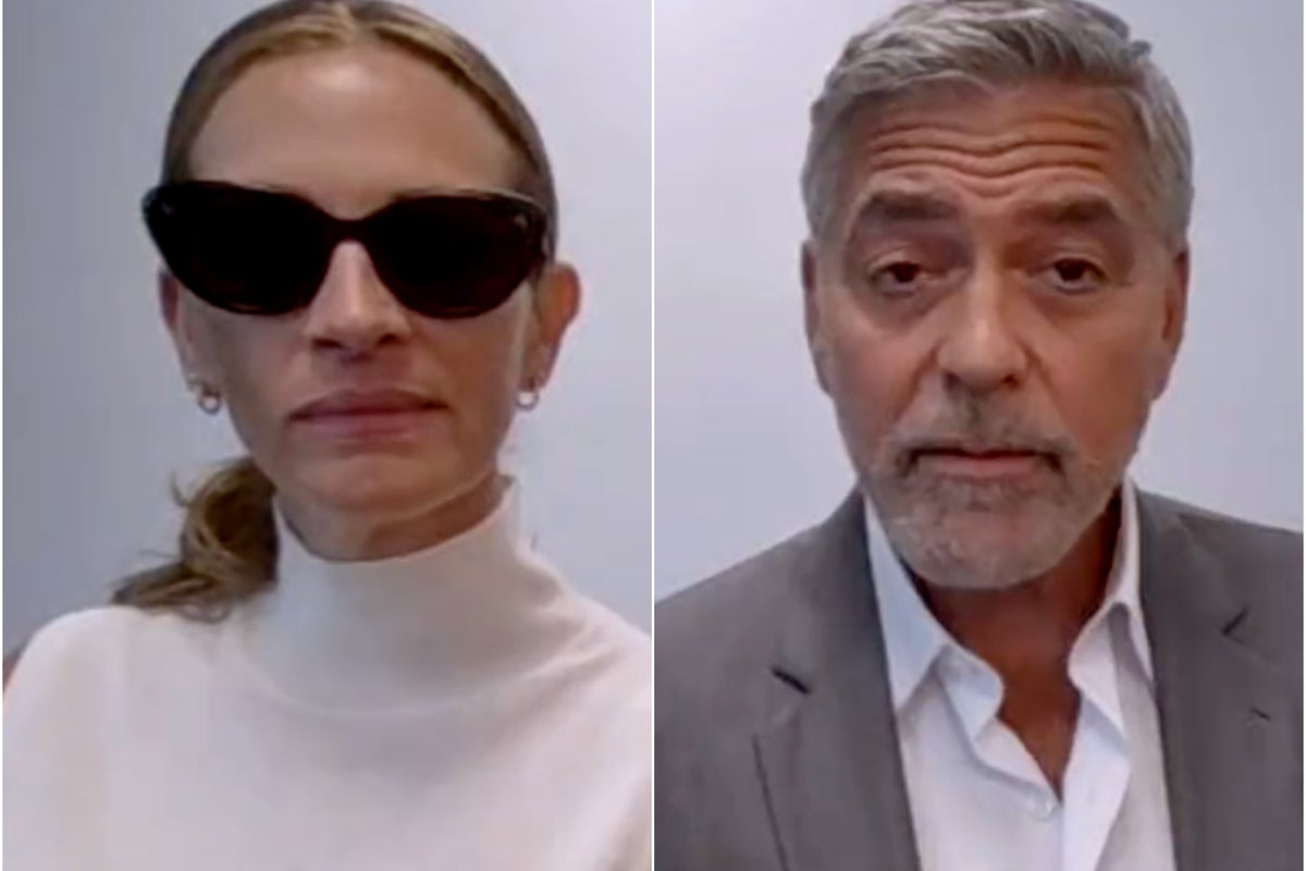 Julia Roberts crashes Clooney’s Jimmy Kimmel interview in ‘epic