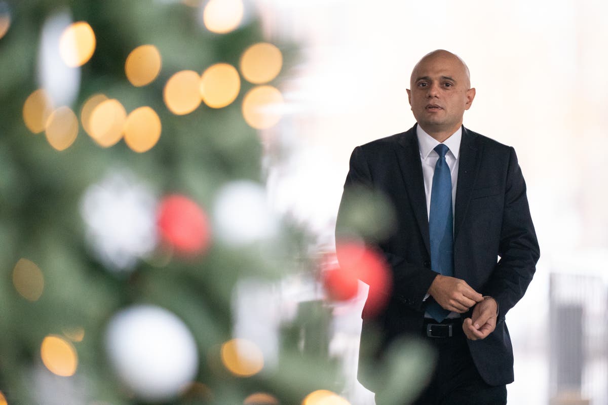 Sajid Javid says he may not hug his mother as much over Christmas