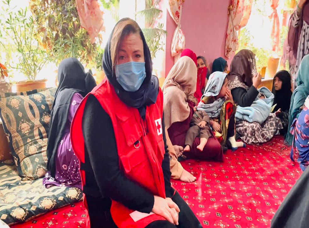 <p>Maryann Horne has returned from a field mission in Afghanistan where she supported the Afghan Red Crescent Society</p>