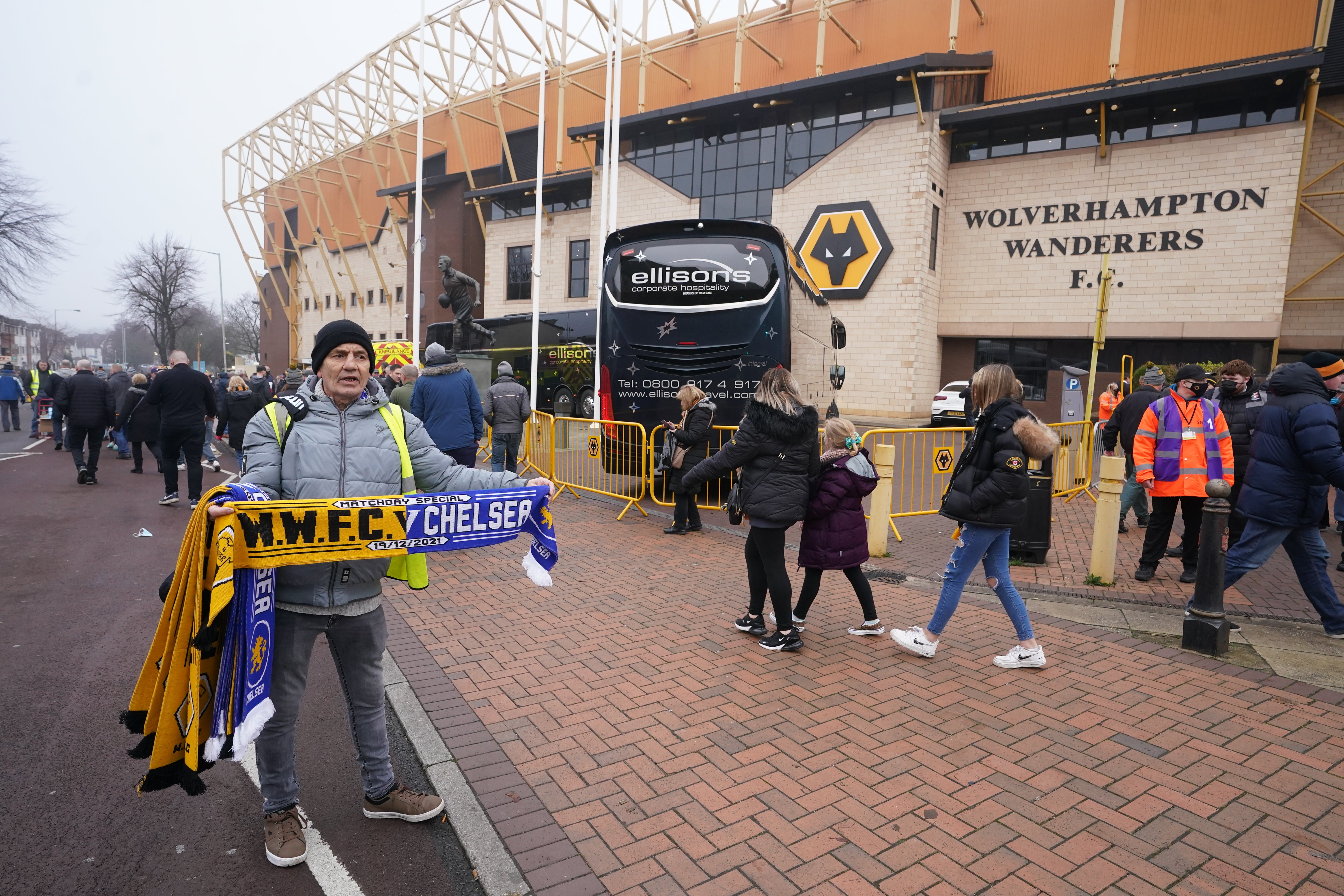 Chelsea hoped to postpone the Premier League match at Wolves (Nick Potts/PA)
