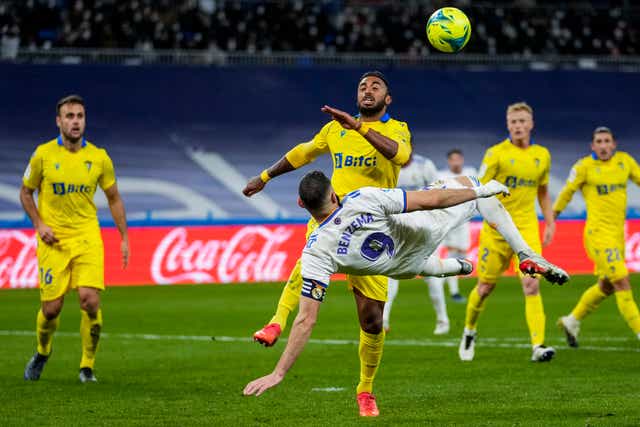 Karim Benzema could not break the deadlock on Sunday (Bernat Armangue/AP/PA)