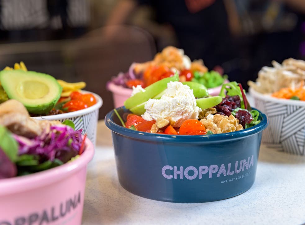 Salad and wrap firm Choppaluna plans to open 10 new restaurants next year (Choppaluna/PA)