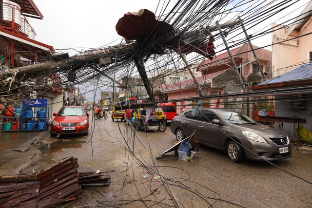 Philippines Asia Storm