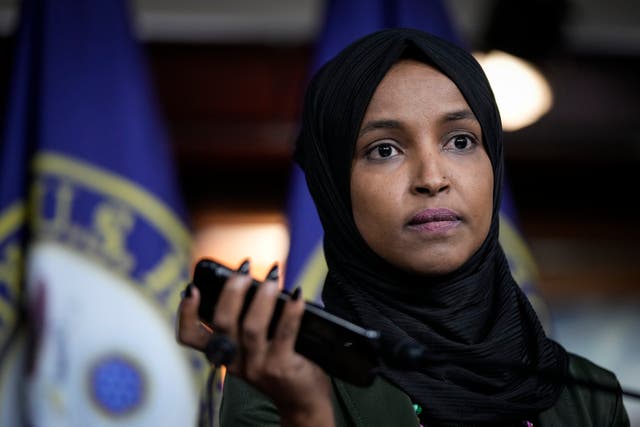 <p>Congresswoman Ilhan Omar said the people of West Virginia ‘support Build Back Better by a 43 point margin’ </p>