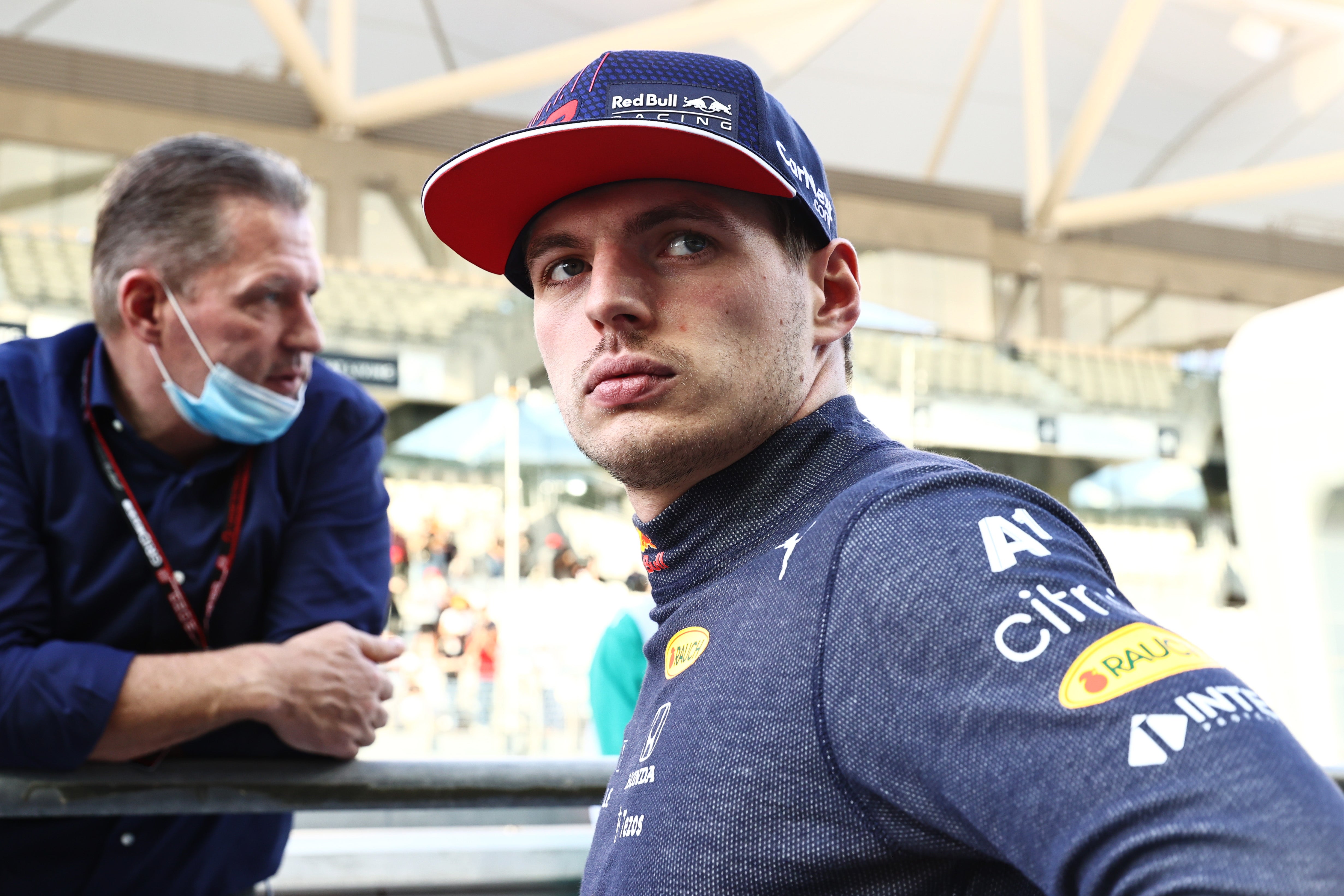 Jos Verstappen (left) has expressed his frustration at Red Bull’s strategy during the Monaco Grand Prix