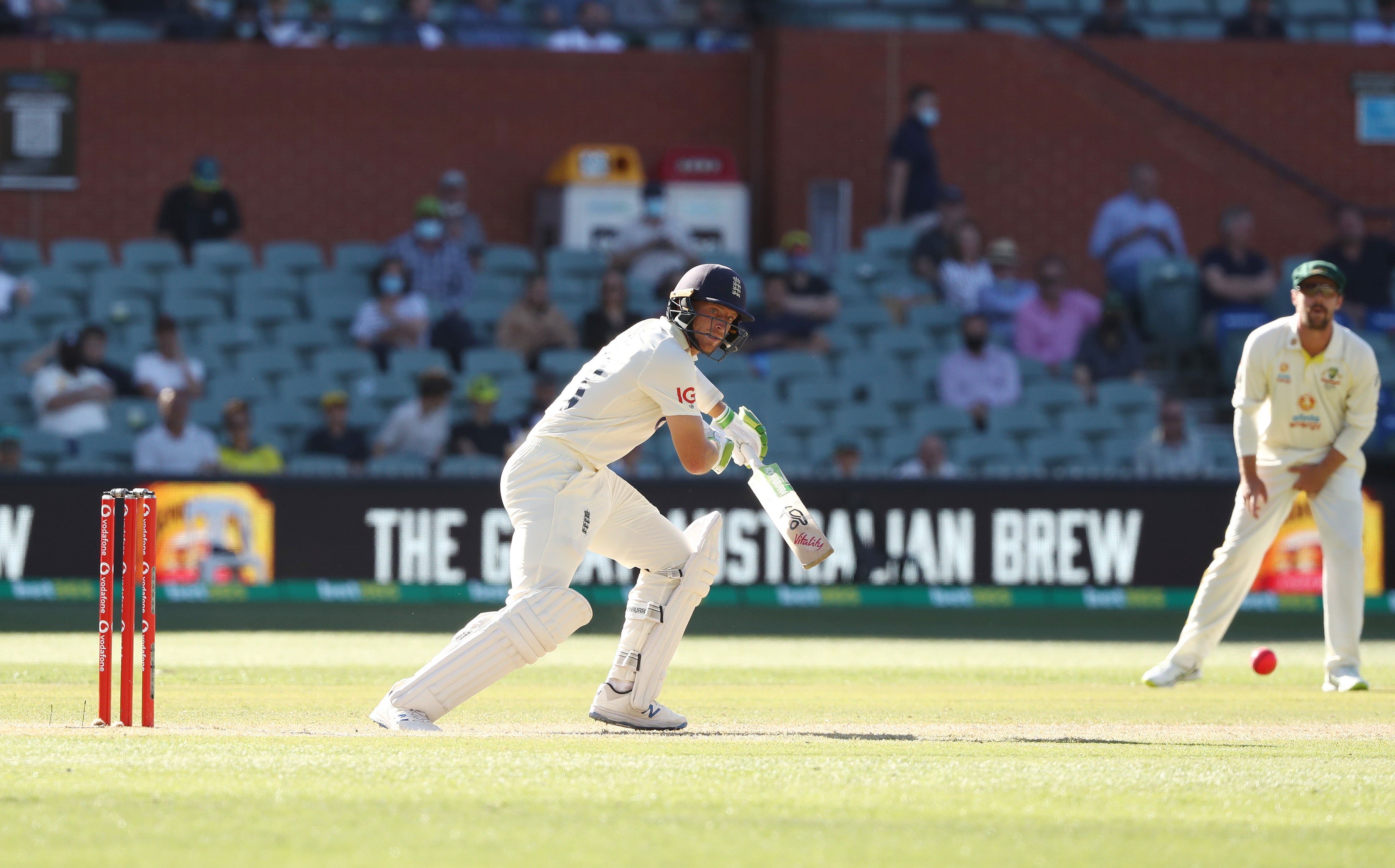 Jos Buttler was keeping Australia at bay (Jason O’Brien/PA)