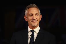 Gary Lineker hits back after criticism for comparing Sunak’s small boats plan with Nazi Germany