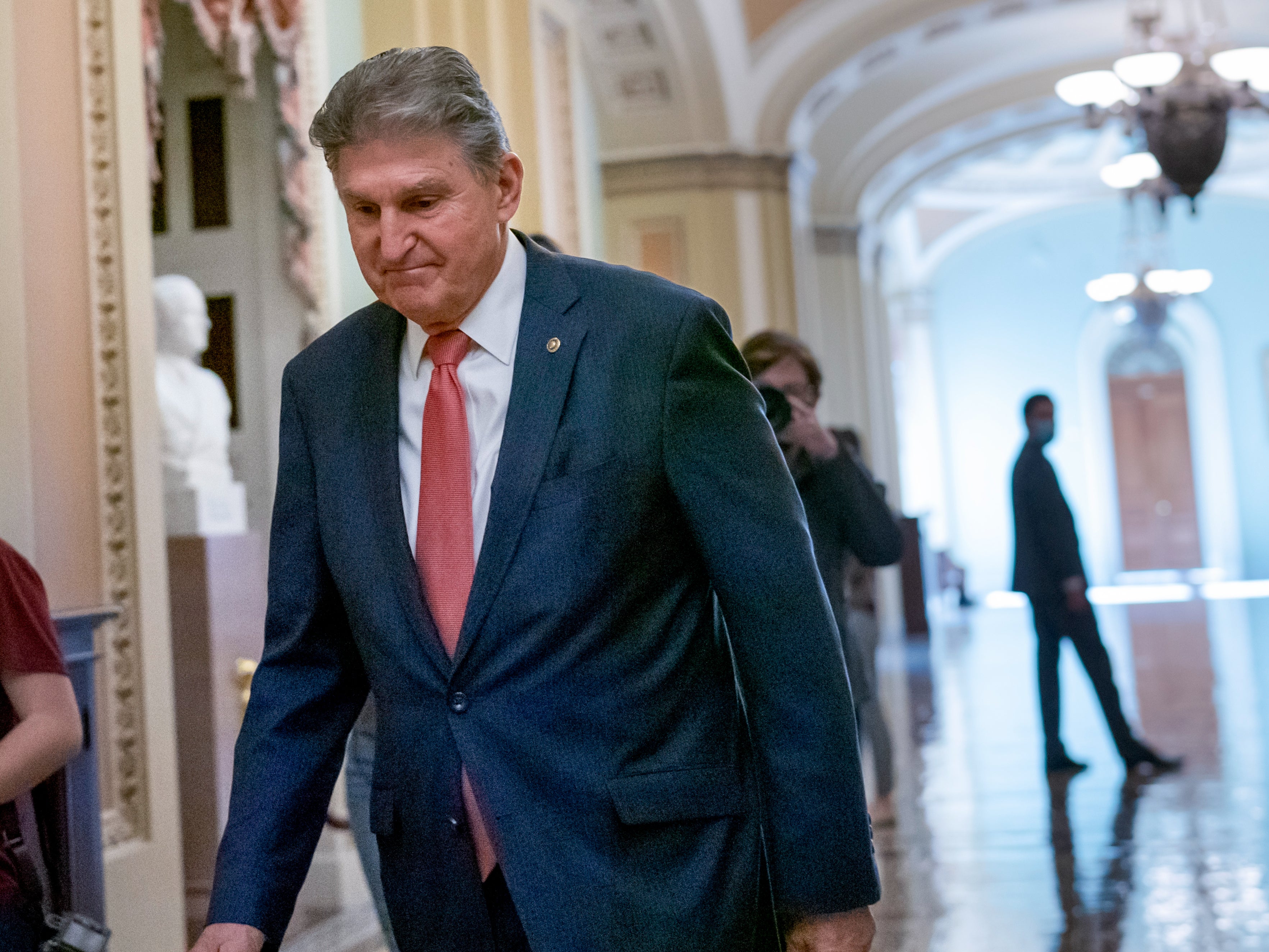 <p>Senator Joe Manchin (D-WVa) has been asked by the coal miners union to back Joe Biden’s Build back Better plan </p>