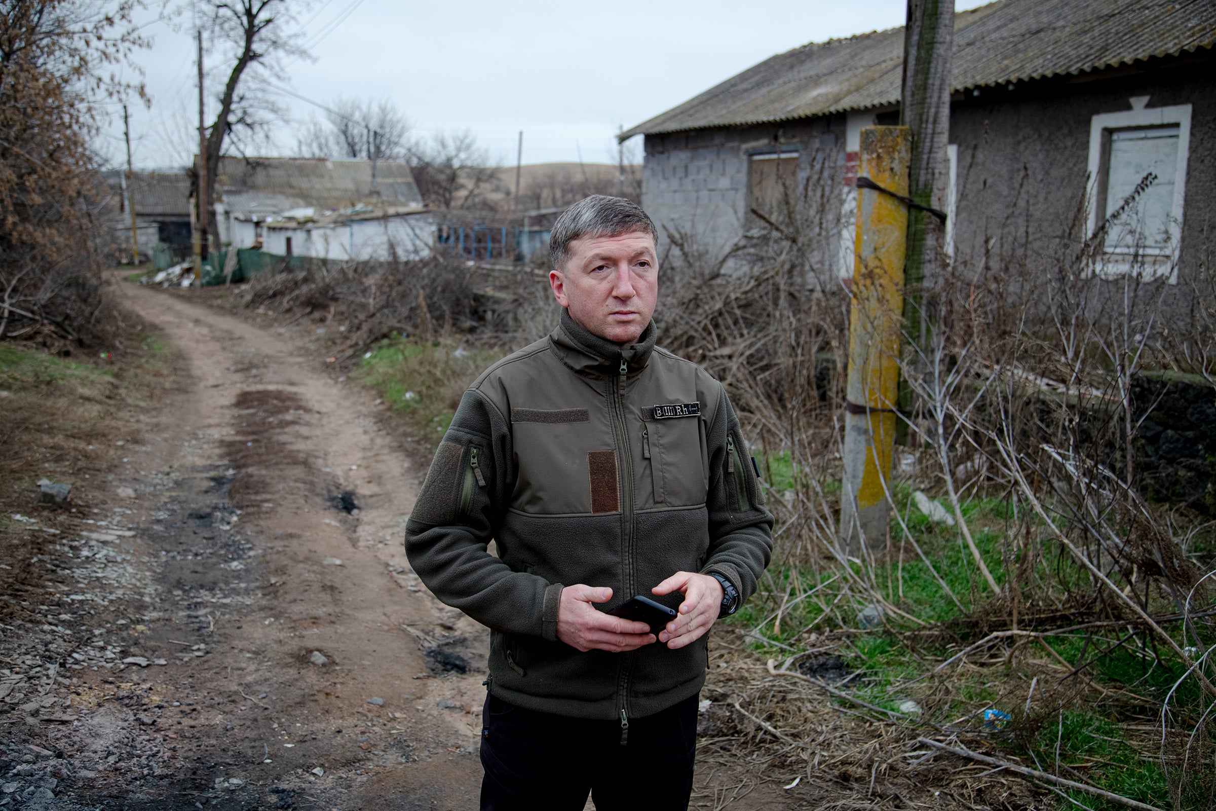 Volodymyr Vesyolkin fled Horlivka in 2014