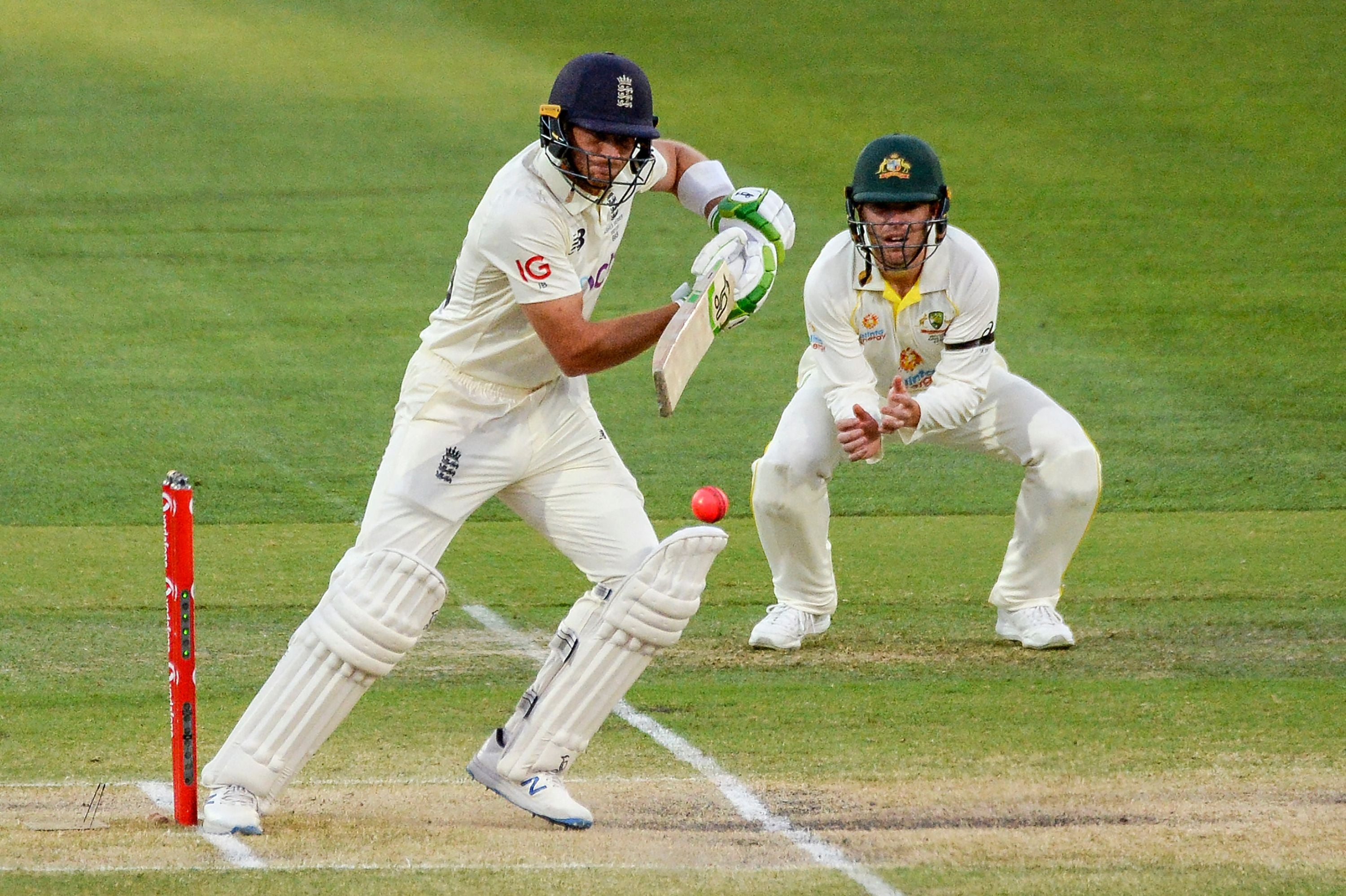 Buttler faced 206 balls in Adelaide before stepping back onto his stumps