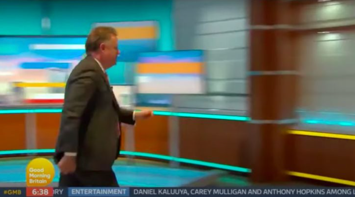 Donald Trump accuses Piers Morgan of &lsquo;overreacting&rsquo; after he walked off Good Morning Britain
