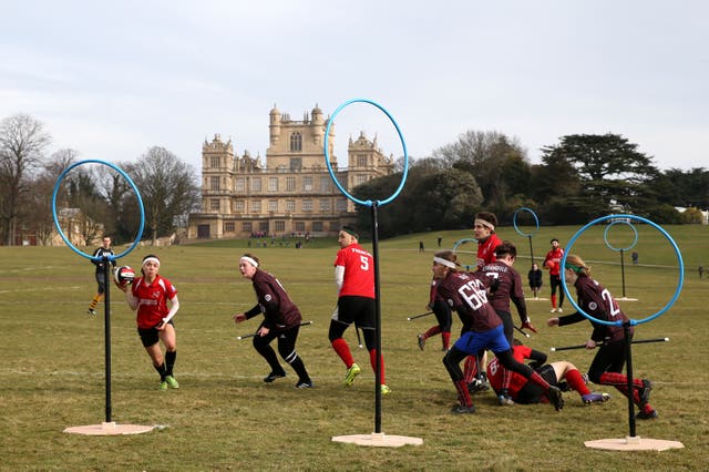 Quidditch UK wants to ‘distance’ itself from the author of Harry Potter following her comments on gender identity (PA)