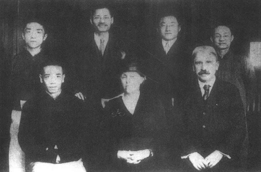 Dewey pictured in Shanghai, 1919