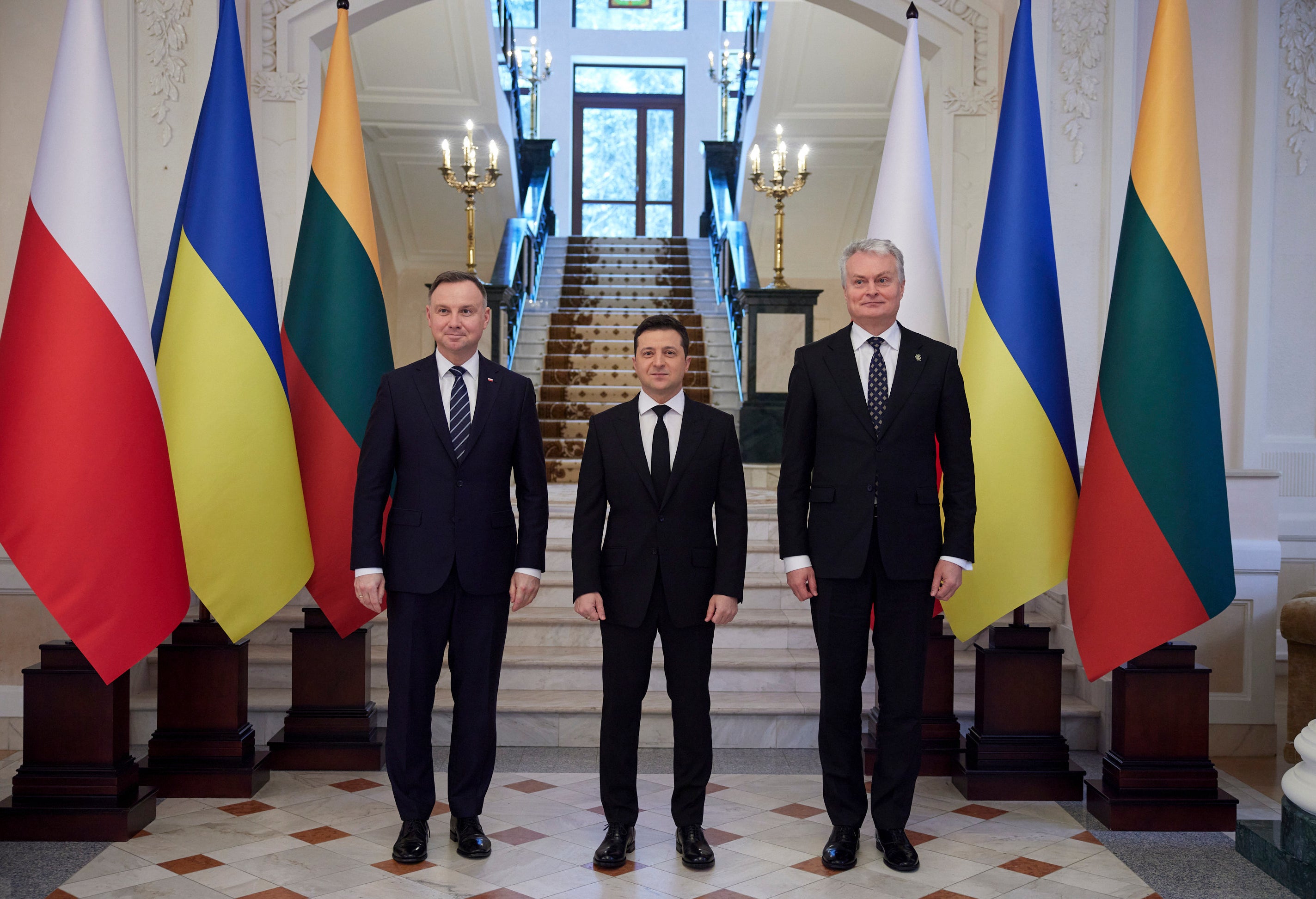 Ukraine Poland Lithuania