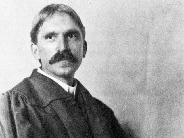 <p>John Dewey at the University of Chicago in 1902 </p>