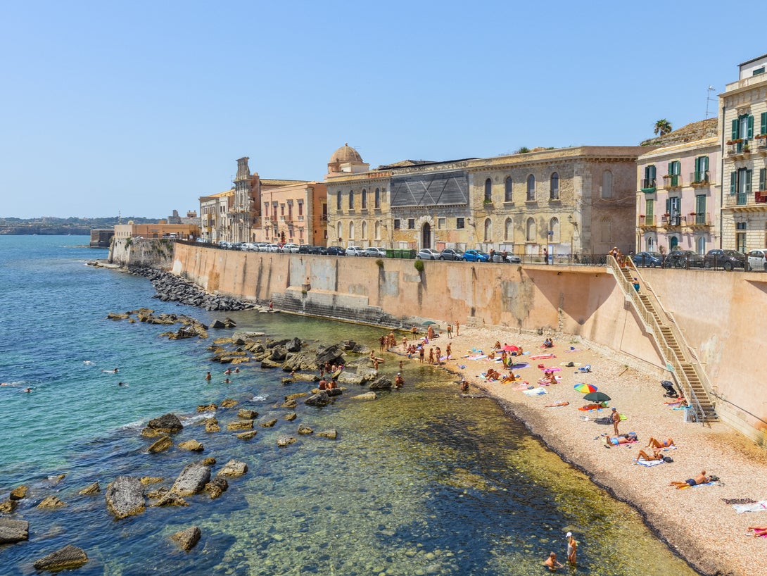 On the right track Travelling from London Sicily by rail is