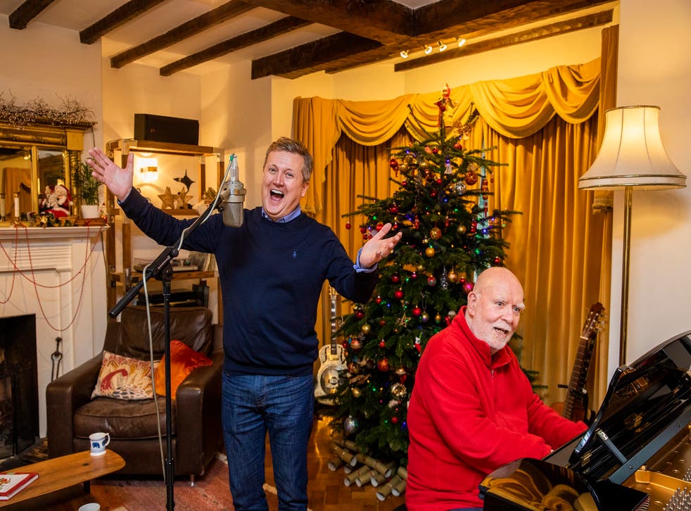 Aled Jones and Paul Harvey have made a Christmas song for charity (Pantling Studio for Music for Dementia)